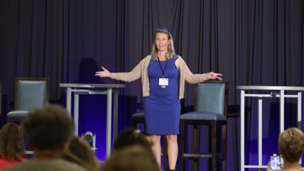 Christina speaking at Metabolic Health Day